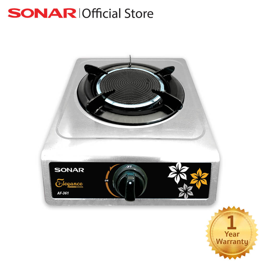 เตาเเก๊สอินฟราเรด หัวเดียว SONAR รุ่น AF-361 